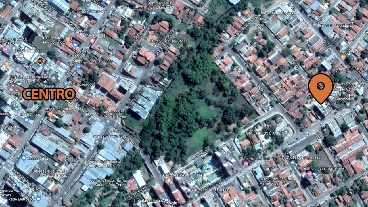 Flat Bem Legal Caldas Novas Buitenkant foto